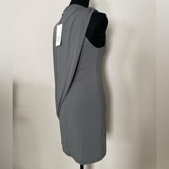 NWT Zara Short Cape Dress - Picture 13 of 15